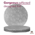 thumbnail image 5 of 12" Silver Round Thin Drum 1/4", 25 count, 5 of 6