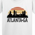 thumbnail image 4 of Inktastic Atlanta Georgia Skyline Vintage Youth T-Shirt, 4 of 5