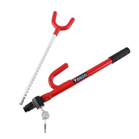 Anti Theft Cable - Lv. life Anti Theft Security Single Hook Steering Wheel Lock for Car Truck, Car Steering Wheel Lock,Steering Wheel Lock