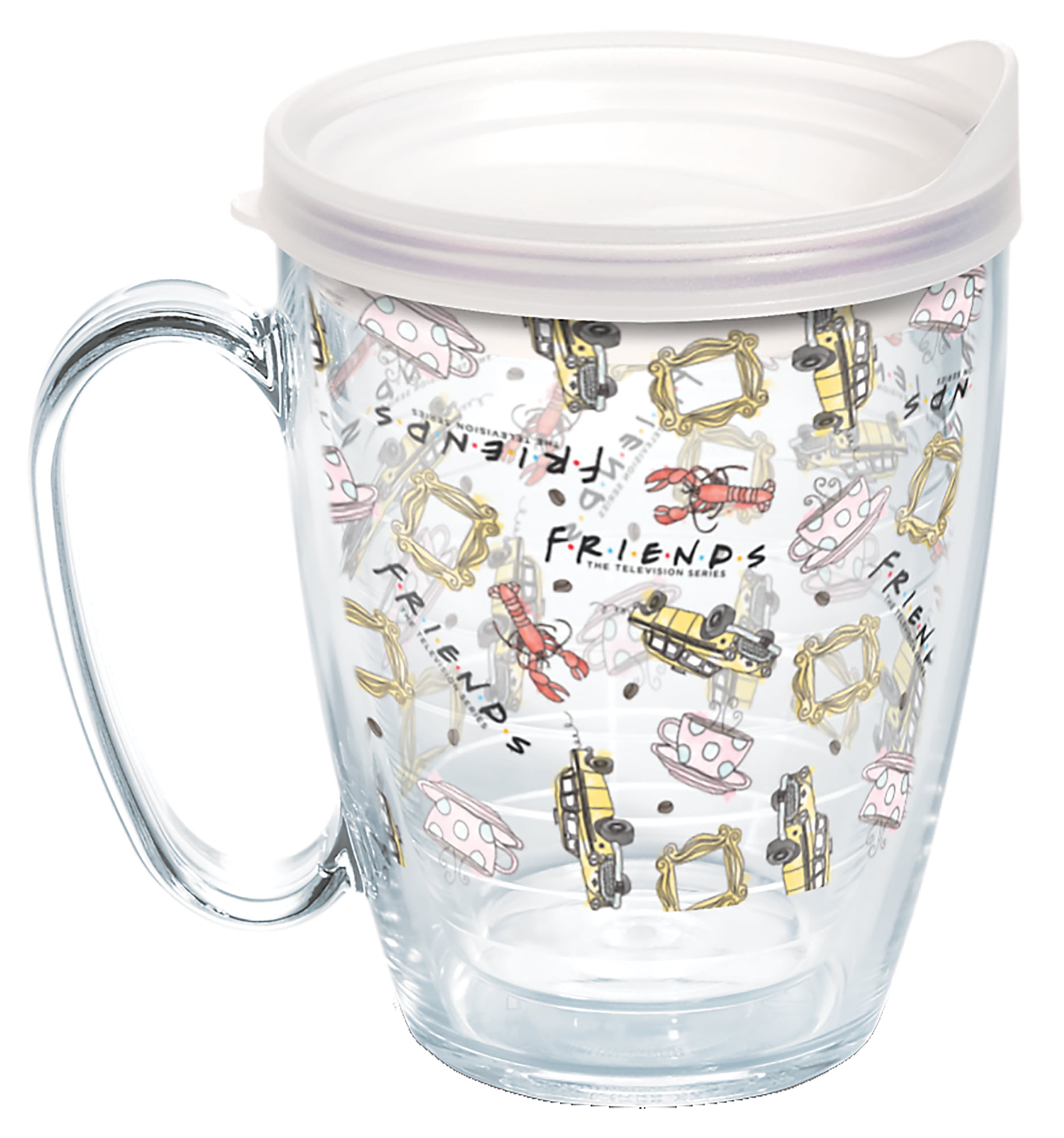 Tervis Disney-Alice in Wonderland Curiouser Insulated Tumbler with Wrap and Black Lid 16oz 