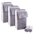 thumbnail image 1 of Toallitas MOONQUEEN Ultra Soft Premium de 30 x 30 cm, 72 unidades, color gris, 1 of 7