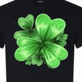 thumbnail image 4 of Inktastic Painted Clover Patch Shamrocks for St. Patricks Day T-Shirt, 4 of 5