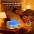 thumbnail image 3 of 4-in-1 Sleep Sound Machine with White Noise, Bluetooth Speaker, 11 Colors RGB Night Light & Aroma Diffuser, 1-5H Auto Timer for Baby Kids Adults Bedroom, 3 of 8