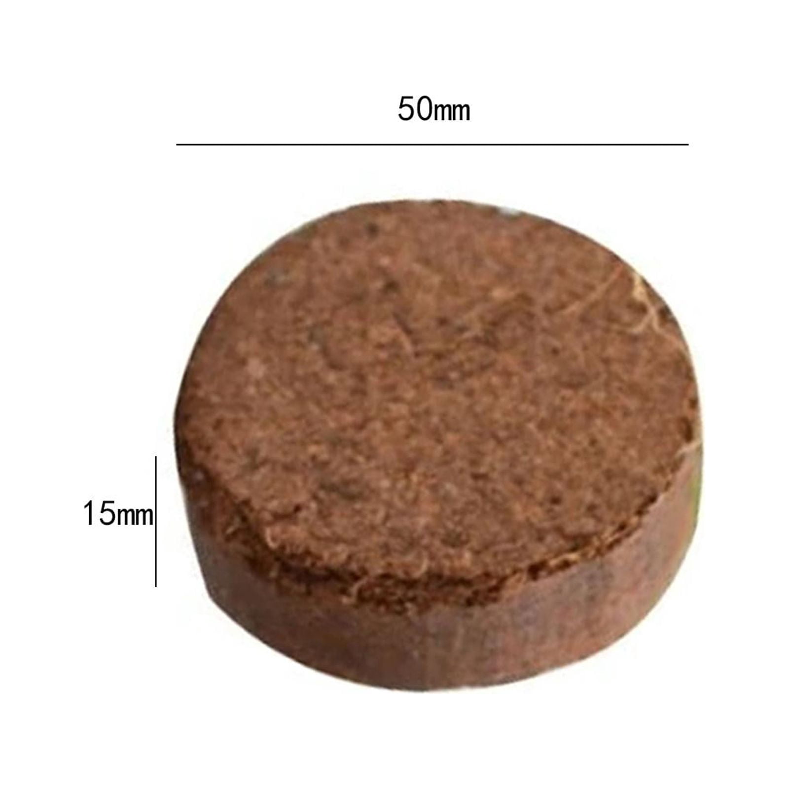 simhoa 3x5Pcs Coconut Pith Block Lightweight Coconut Coir Soil for Home Yard Backyard