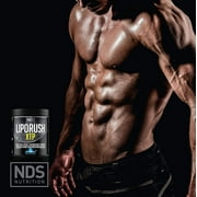 NDS Nutrition LipoRush XTP Thermogenic Fat Burner with L-Carnitine - Energy, Focus, and Appetite Control - Extreme Thermogenic Fat Burning Powder Weight Loss - Blue Berry Snow Cone (45 Servings)