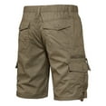 thumbnail image 2 of Up to 65% off Xunlbb Men's Big & Tall Cargo Shorts Men's Camouflage Work Shorts Mid-waist Multi-pocket Five-piece Pants Casual Pants Sports Pants Shorts Pants Gift for Him, M-5XL, 2 of 5