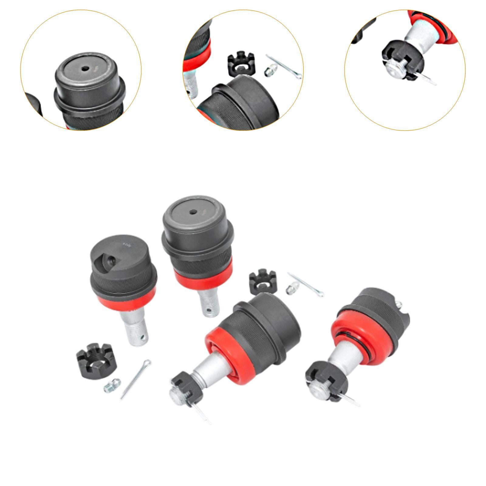 JISADER 4 Pieces Chromoly Ball Joint Heavy Duty Alloy Auto Accessories Replace 10642