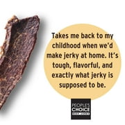 Peoples Choice Beef Jerky Old Fashioned Original - Keto Snack - 1 lb