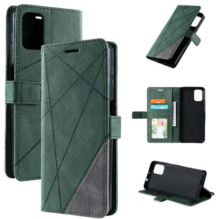Case for Motorola Moto G9 Plus Card Holder Kickstand Wallet Flip Folio PU Leather Magnetic Shockproof