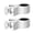 White, variant on 2Pcs Microphones Support Clip 32-68mm Adjustable Fit Easy Installation on Tripods Car Desktop Stand Mount