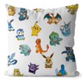 thumbnail image 5 of Housse de Coussin Colorée Dessin Animé Pokemon Pikachu Décor Classique Taie d'Oreiller de Jeu, 5 of 5