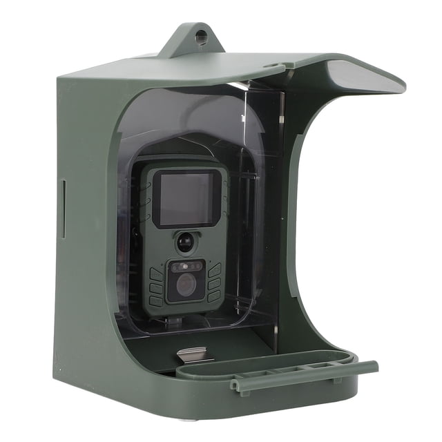 Cámara de Alimentador de Pájaros de 1080p, Cámara de Alimentador de Aves Inteligente Resistente Con Batería Abs Abrylic para Jardín