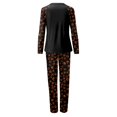 thumbnail image 3 of Family Matching Halloween Pajamas Set, Halloween Print PJs Sets 2 Pieces Loungewear Sleepwear Family Pajamas Matching Pjs, 3 of 3
