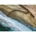 thumbnail image 2 of Darby, Rob 14x11 White Modern Wood Framed Museum Art Print Titled - Big Sur Aerial, 2 of 4
