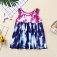 thumbnail image 5 of FRSASU Kids Dress Clearance,Baby Girls' Dresses Toddler Infant Colorful Bandhnu Tie-Dye Clothes Outfits, 5 of 9