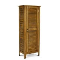 Homestyles Maho Wood Storage Cabinet in Brown