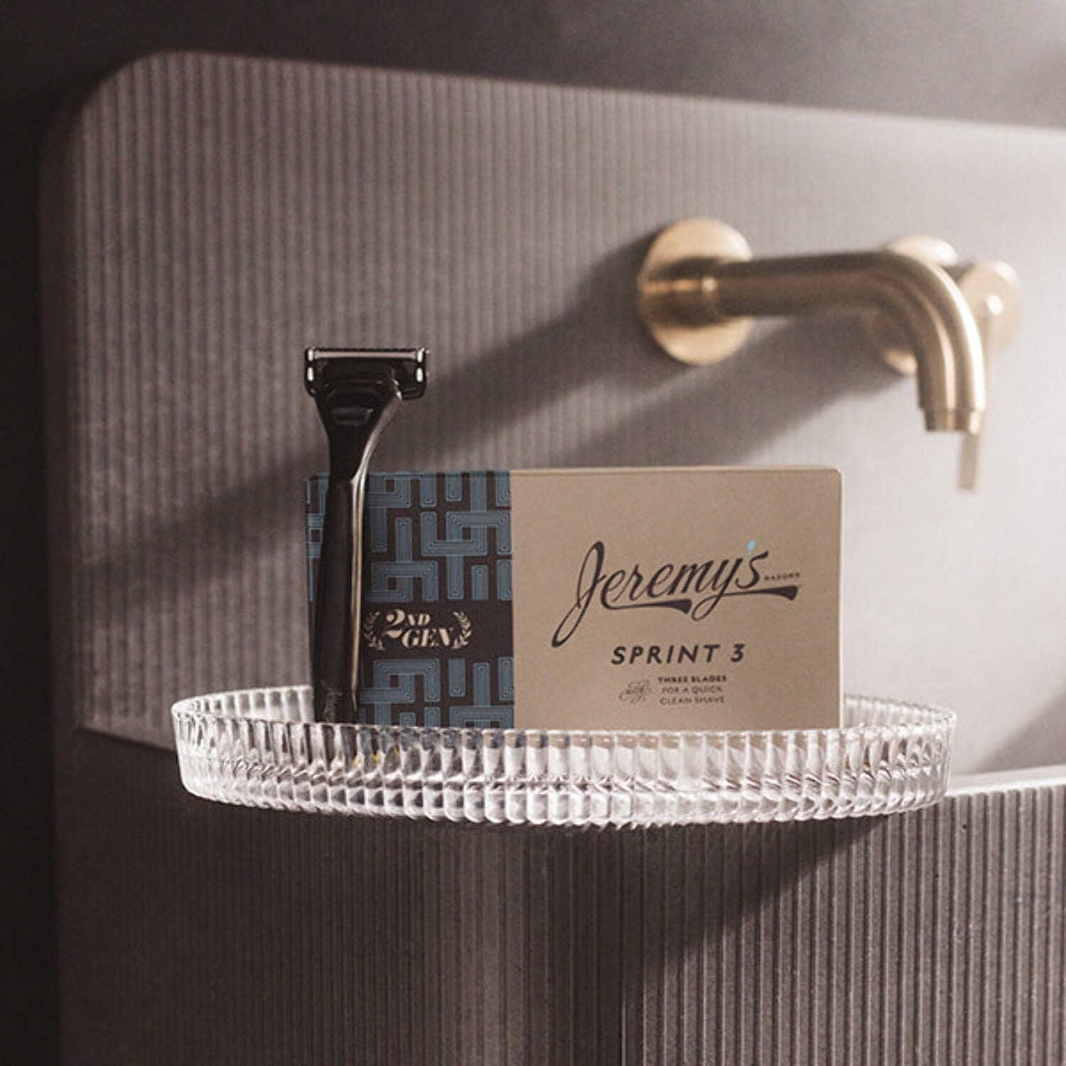 Jeremy's Razors Sprint 3 Subscription Refill 8-CT