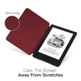 thumbnail image 3 of Ayotu Fabric Case for All-New Kindle 10th Gen 2019 Release Only - Thinnest&Lightest Smart Cover with Auto Wake/Sleep - Support Back Cover adsorption -(Not Fit Kindle Paperwhite 10th Gen 2018), Red, 3 of 6