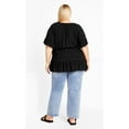 thumbnail image 2 of Avenue Women's Plus Size Tess Plain Top, 2 of 2