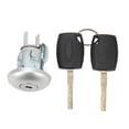 thumbnail image 2 of Cerradura de puerta delantera de coche con 2 llaves 1781417, juego de cerradura de cilindro de puerta de repuesto para Ford Transit MK8 2014-2019, 2 of 14