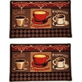 thumbnail image 2 of 2PC KITCHEN RUG CAPPUCCINO, 2 of 2