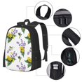 thumbnail image 3 of Sigee Lavender Flowers for Simple large capacity backpack Travel Laptop Backpack, Business for Travel and Daily Use, 3 of 9