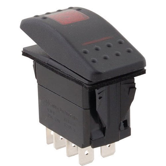 CLEVELAND Switch On/Off/On, red light 2474102