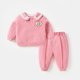 thumbnail image 5 of Gibobby Conjunto de Sudadera y Pantalón Infantil niño Niño Bebé Niños Niñas Sudadera Pullover Tops Pantalones sólidos Pantalones Traje Conjunto 2PCS Ropa(Rosa,18-24 Months), 5 of 5