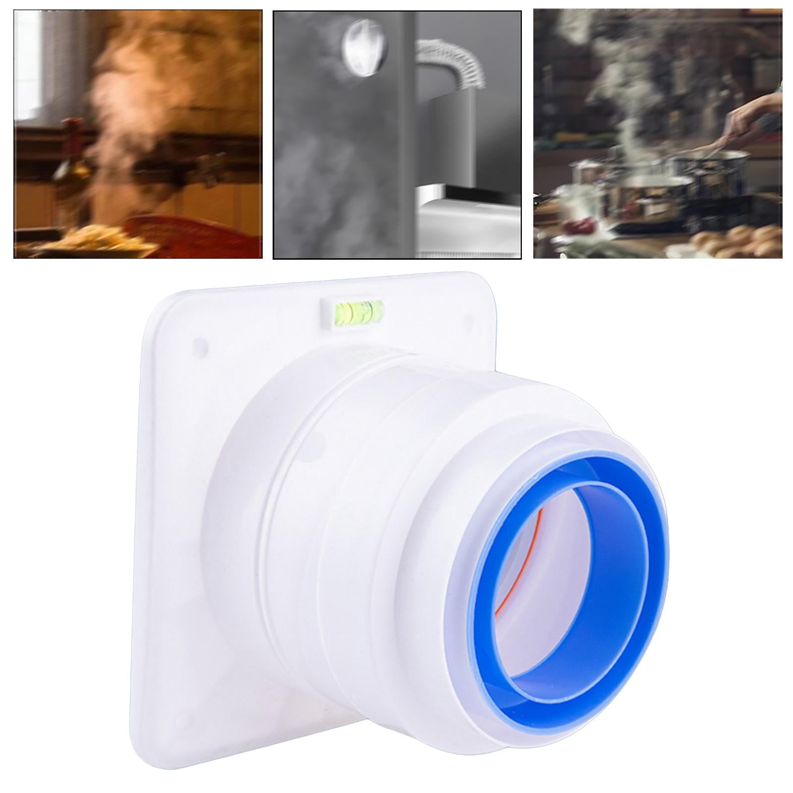 Duct Adaptor Flue Check , Duct Draft Stopper, Duct Draft Blockers Air Duct Check Backdraft Damper for Ducting Hose Small Style B