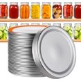 thumbnail image 1 of 36 PCS Regular Mouth Canning Lids, Lids for Mason Jar, Split-Type, 1 of 7
