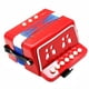 thumbnail image 3 of Acordeón Mini Ecomeon 7 Teclas Instrumento Musical para niños Rojo, 3 of 6