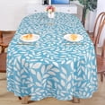 thumbnail image 4 of Modern Oval Tablecloth for Oval Table Waterproof Table Cloths for Dining Room Indoor Outdoor Home Decorative Table Cloth-60x84in, 4 of 6