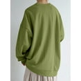 thumbnail image 6 of ZANZEA Women Full Sleeve Solid Color Holiday Hooded Sweatshirts Blouse Tops, 6 of 6