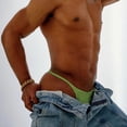 thumbnail image 2 of Sexy Gay Ropa Interior Baja Cintura U Bolsa De Cadera Levantamiento Libre Jockstrap g-string Hombres Tanga Modal Delgado Suave Transpirable Secado Rápido Calzoncillos AD7207pangjing, 2 of 4