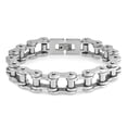 thumbnail image 1 of Bracelet Chaîne Vélo pour Hommes Ton Argent Acier Inoxydable, 1 of 4