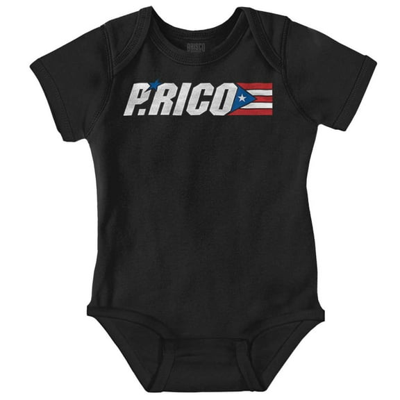 Puerto Rican Country Flag Se Levanta Romper Boys or Girls Infant Baby Brisco Brands NB