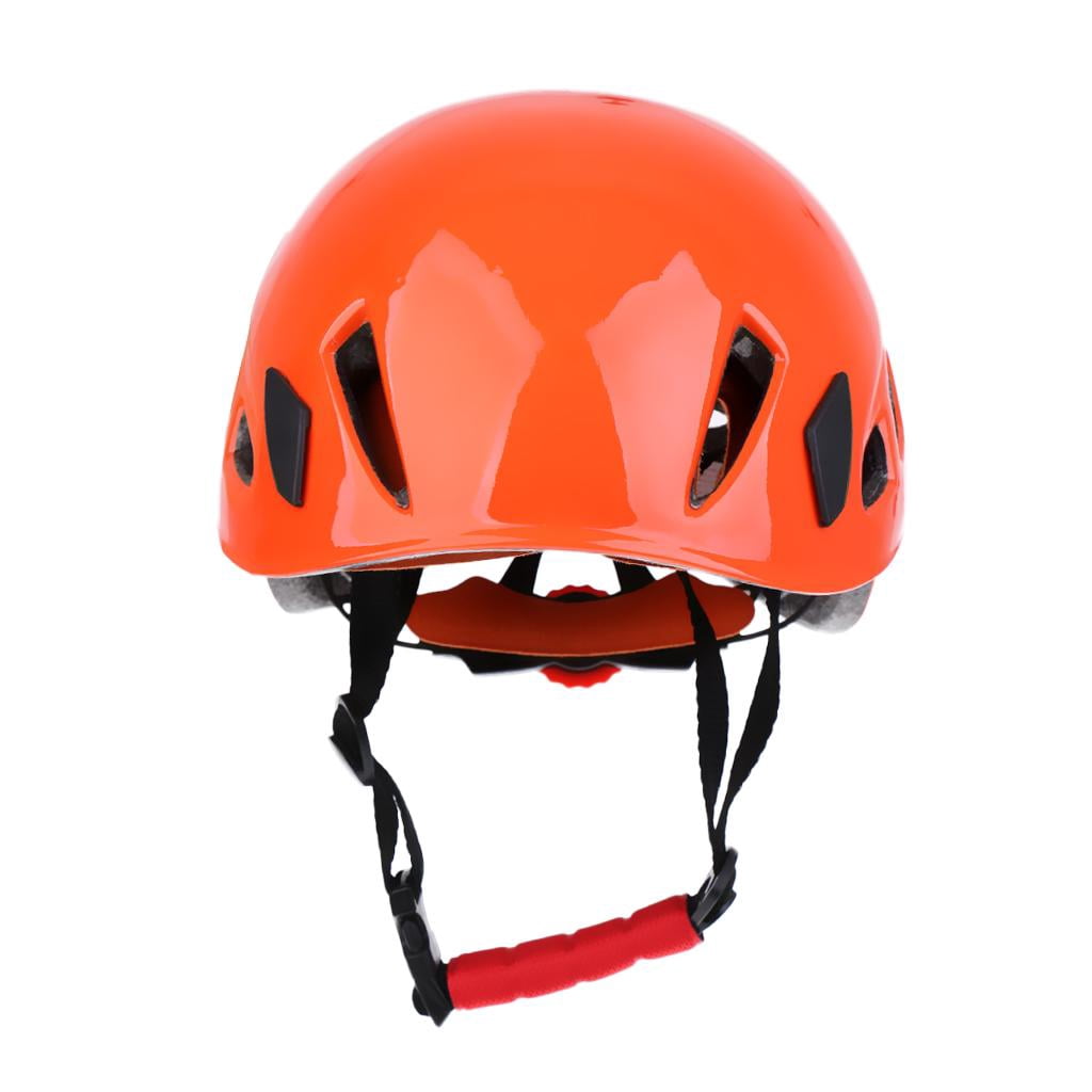 Scaffolding Rock Climbing Hard Hat 25.7x20.5cm Orange