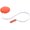 Orange, variant on POPETPOP Pocket Tape Measure One-click Collection Pu Orange 1Pcs