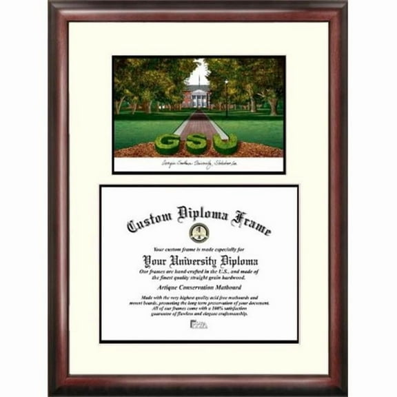 Campimages GA975LV Georgia Southern Legacy Scholar Diploma Frame