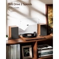 thumbnail image 3 of Sistema HiFi con tocadiscos Bluetooth 1byOne con altavoces de 36 W, 3 of 8