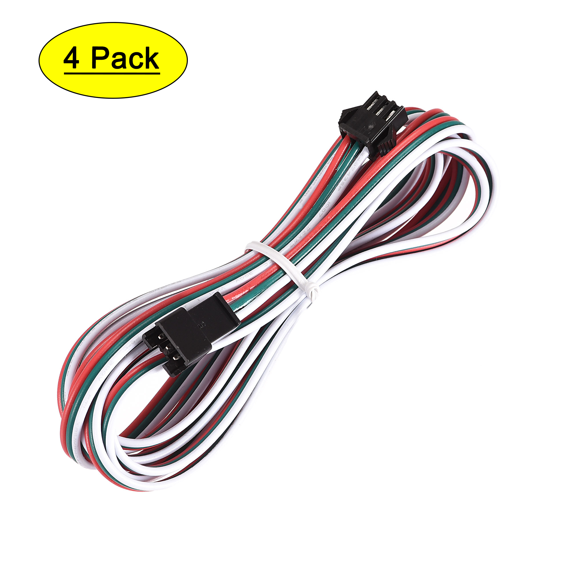 Lighting & Ceiling Fans FSJEE 3 Pin LED Strip Connector Kit,Includes 16.4  Feet Extension Cable,4X Led Corner Connector 3 Pin,4XGapless 3 Pin  Connector,Led Strip to Strip Jumpers for 10mm 3 Pin LED
