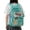 Green, variant on MuXiKeJi Clothes Clear Bookbag with Chest Strap, 17" Heavy Duty See Through Backpack with Anti-theft Hook & S-shaped Shouler Straps, Large Clear Bags for Work Sport School Travel
