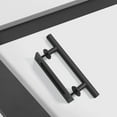 thumbnail image 3 of Barn Door Handle Heavy Duty Rust-proof Gate Pull Handle Rustic Barn Door Hardware Set with Door Latch for Indoor Outdoor Wooden Door Barn Door Sliding Door Cabinet, 3 of 11