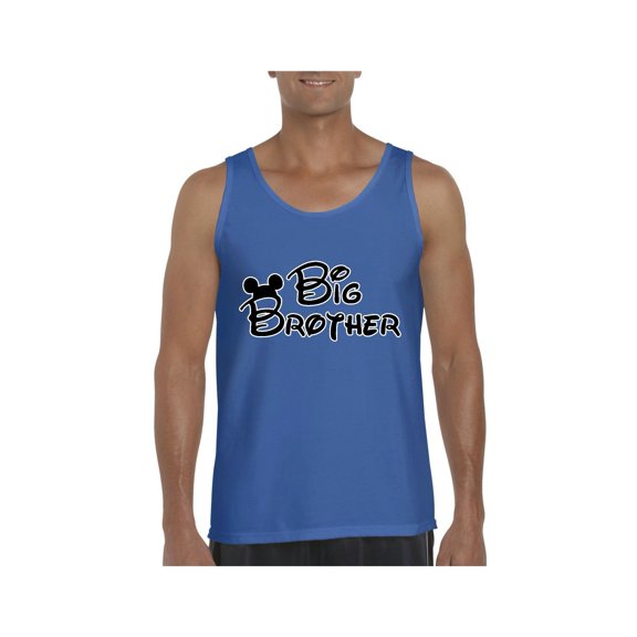 MmF - Men's Tank Top for Men, up to Men Size 3XL - Big Brother