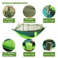 660lbs Double Camping Hammock with Removable Mosquito Net Portable
