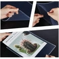 thumbnail image 3 of 10 fundas rígidas de plástico transparente de 23 x 29 cm, resistentes al agua, para documentos, fotos, fotos y documentos., 3 of 5