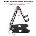 thumbnail image 4 of Adjustable Multi-Angle Mobile Phone Holder, Multi-Hole, Stable Base, Durable Color, for Laptop, Black, 4 of 4