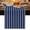 Multicolor, variant on Navy Blue Striped Table Runner 48 Inches Long, Navy Blue White Farmhouse Stripes Kitchen Coffee Dining Table Decoration for Home Party Birthday Wedding Home Decor 13x48 Inches