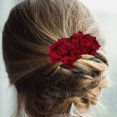 thumbnail image 3 of unbranded 1Ud De Flor Roja Accesorio Para Peinado En Bodas Y Festividades, 3 of 6