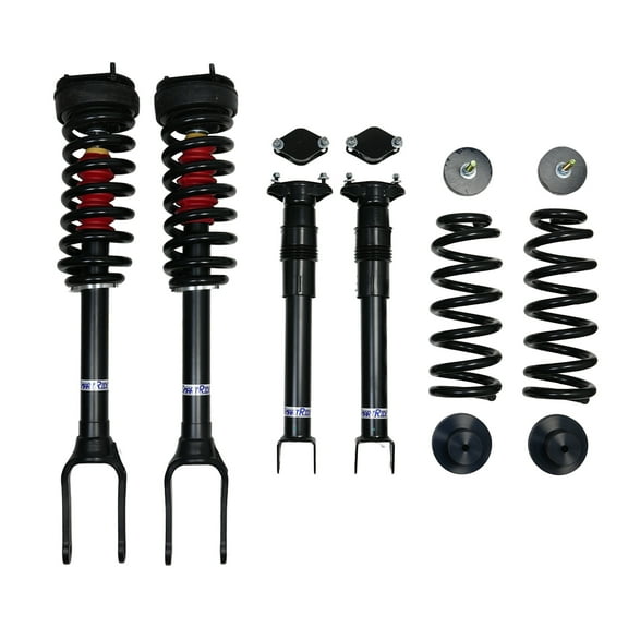 SmartRide 4-Wheel Air Suspension Conversion/Delete Kit with Shocks for 2012-2018 Mercedes-Benz ML550 4MATIC